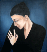 Oil on Canvas  Cm. 100 X 90